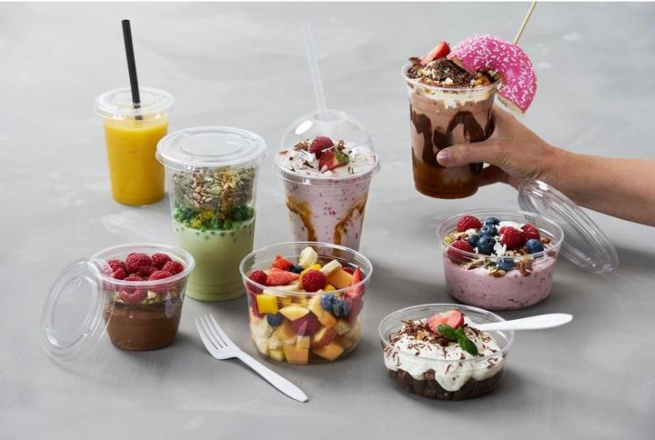 Produktbild Biopak Deckel zu Deli-Schalen Crytal 35 Stück (35 x)