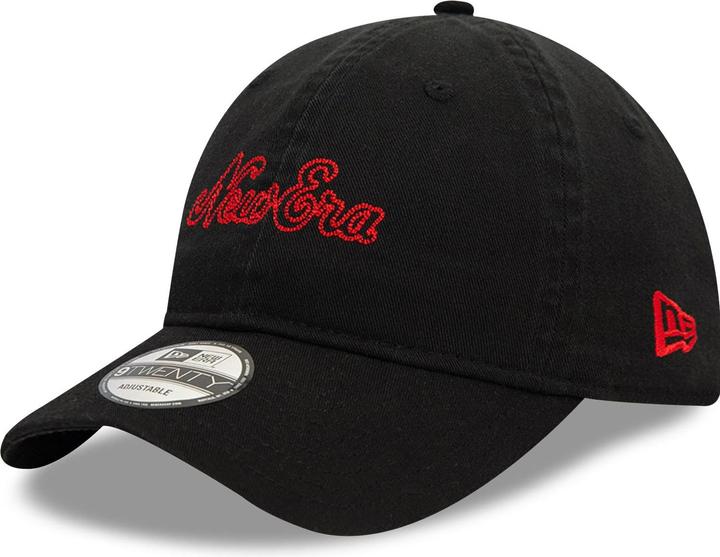 Image du produit New Era 9Twenty Adjustable Cap - BRAND STITCH noir