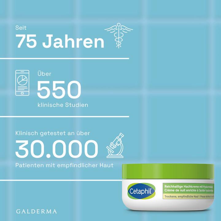 Produktbild Cetaphil Daily Essentials Reichhalt Nachtcreme mit Hyaluronsäure (48 ml, Nachtcreme)