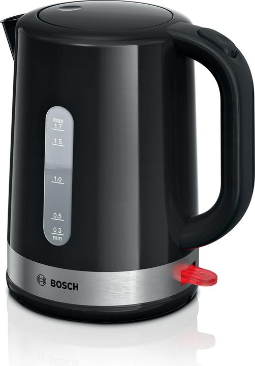 Produktbild Bosch Hausgeräte TWK6A513 electric kettle Black, Stainless steel (1.70 l)