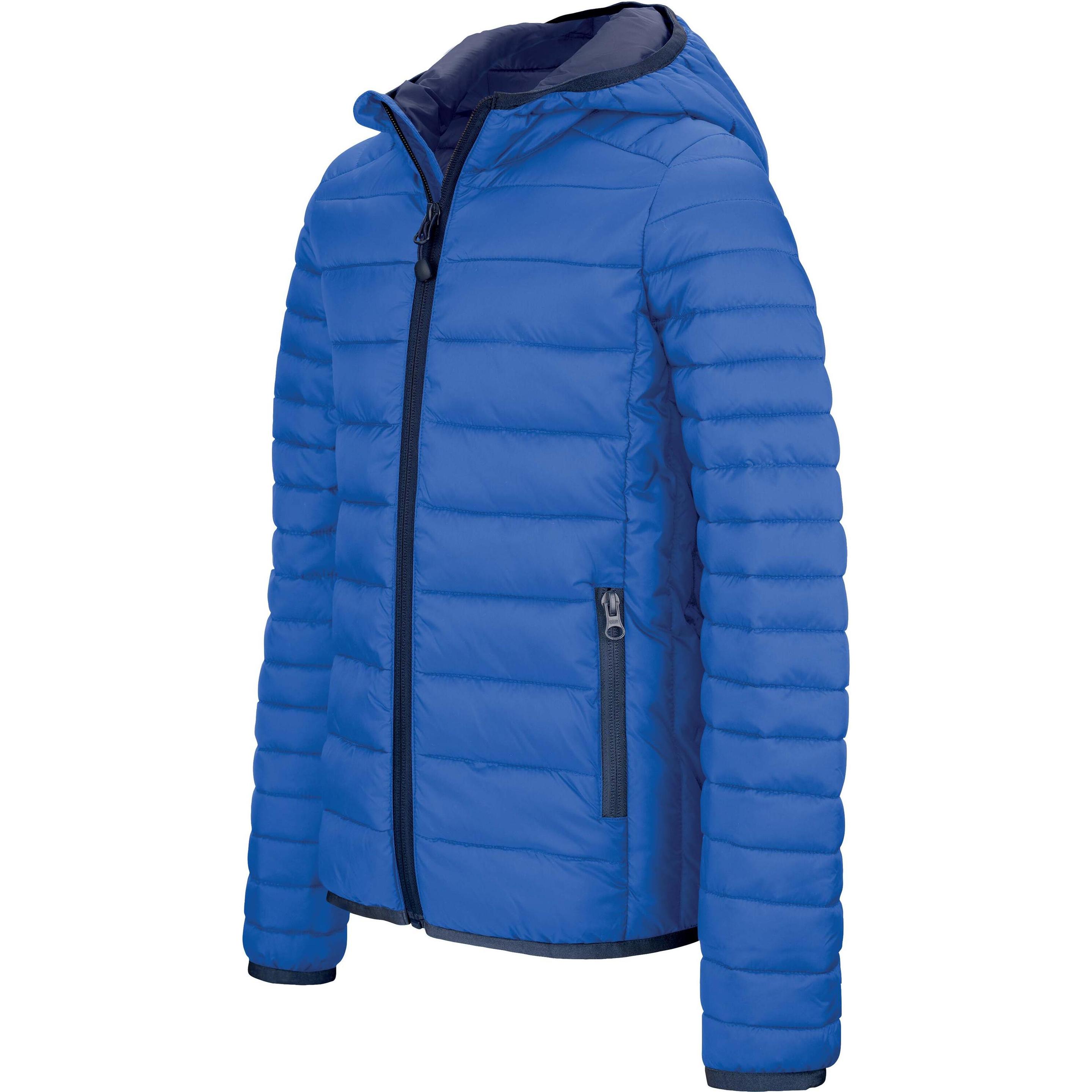 Thumbnail - Kariban, Herren, Jacke, Légère Capuche (XL), Blau, XL