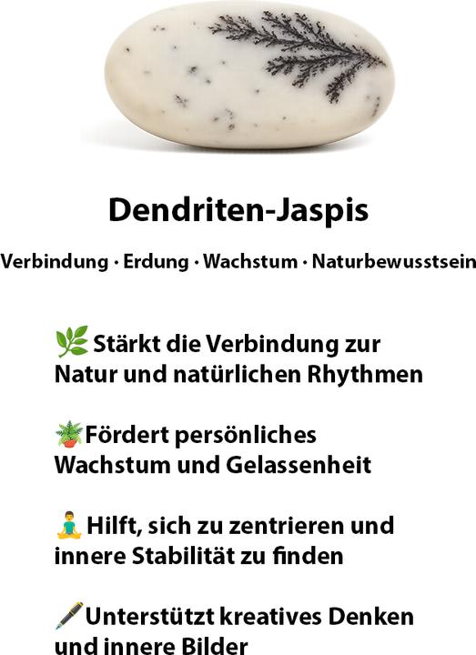 Produktbild Leyda Armband Dendriten Jaspis (18 cm, Stein)