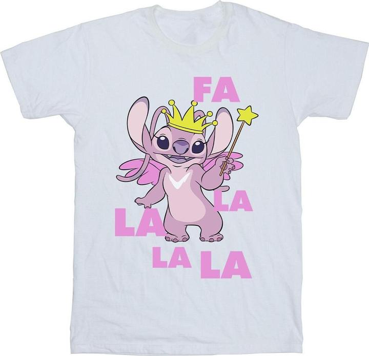 Produktbild Disney Lilo & Stitch Angel Fa La La TShirt Mädchen (140, 146)