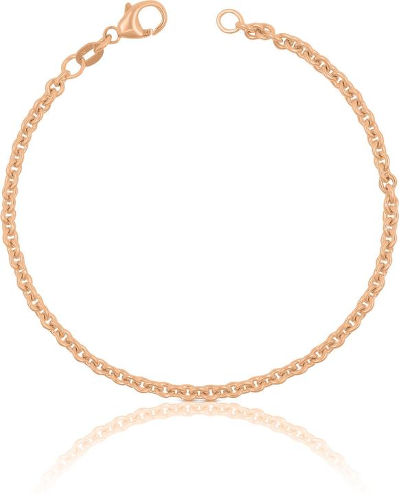 Actual product image Muau Round anchor (19 cm, 750/18K pink gold)