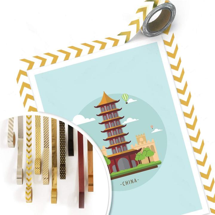 Produktbild Trenddeko Visit China (24 x 30 cm)
