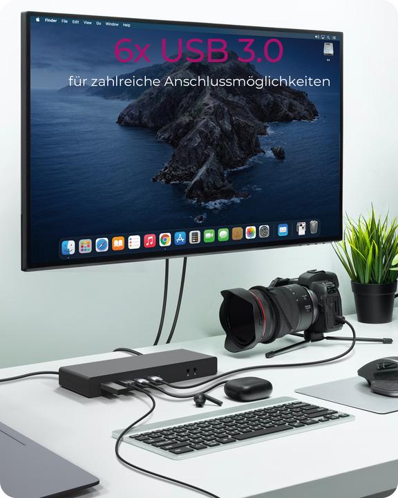 Produktbild Icy Box IB-DK2245AC (USB-C, 13 Ports)