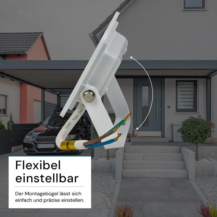 Actual product image Luxula LED floodlight (1000 lm, IP65)