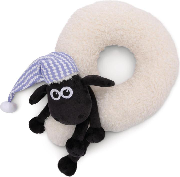 NICI 49655 Neck cushion Shaun the sheep 25x25cm (25 x 25 cm)
