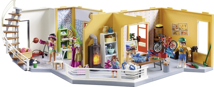Actual product image Playmobil Floor extension residential house (70986, Playmobil City Life)