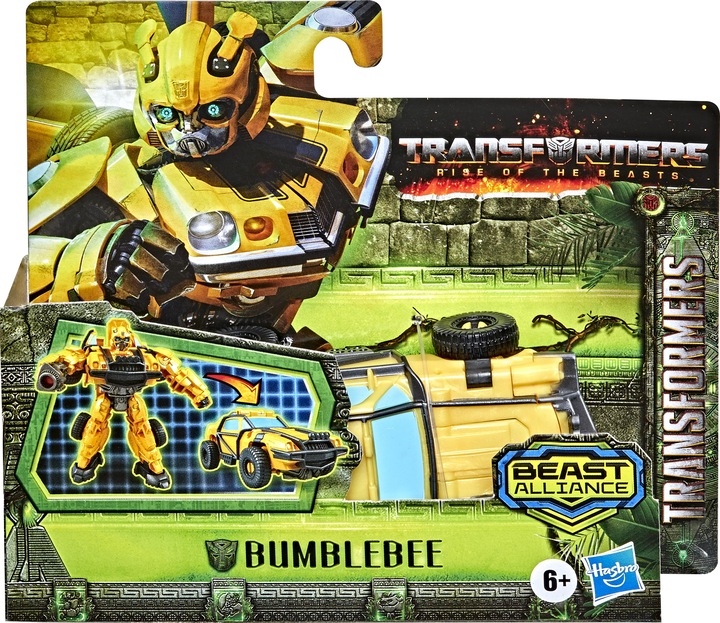 Immagine prodotto Transformers Rise of the Beasts, figura d'azione di Bumblebee dell'Alleanza delle Bestie al film
