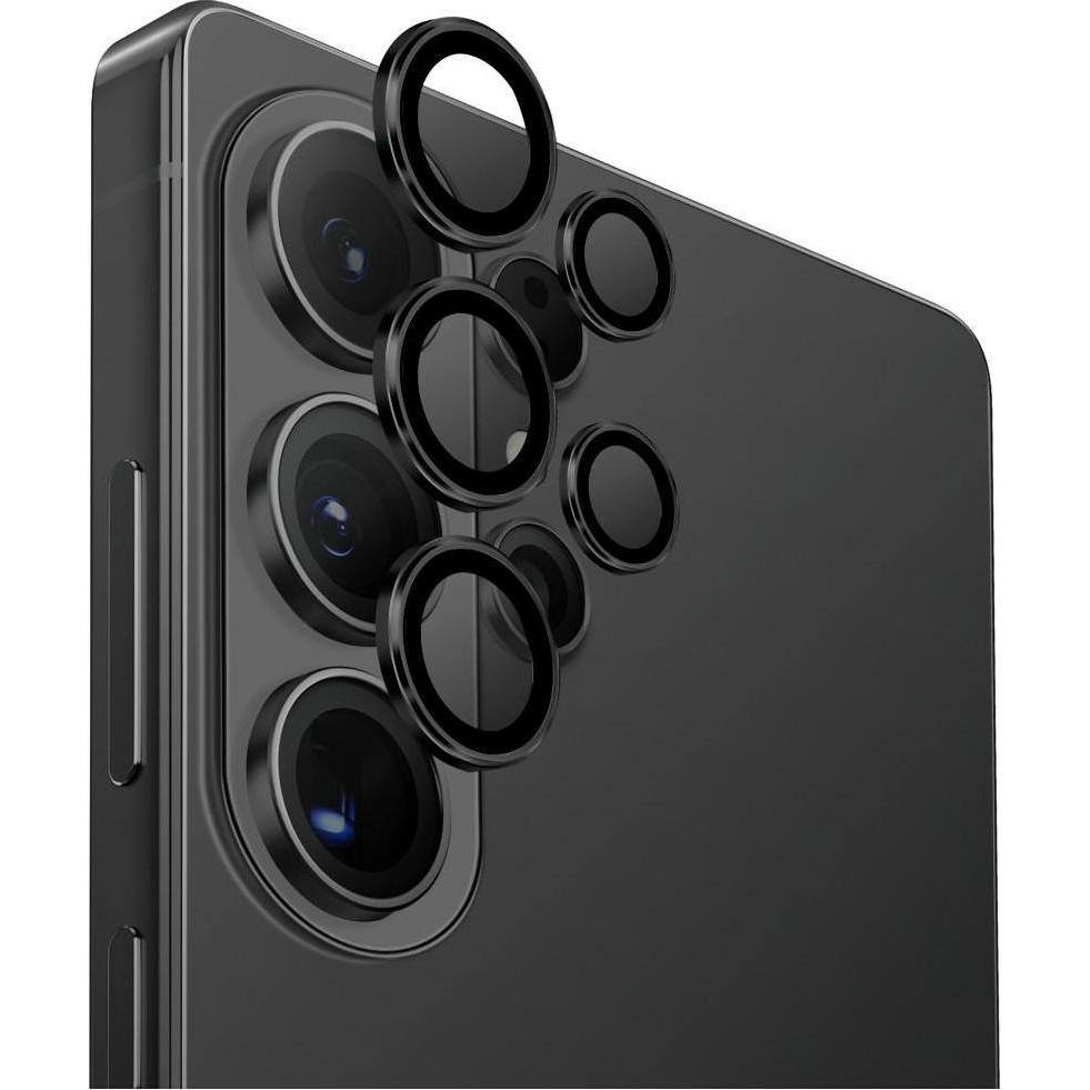 Uniq Szkło na obiektyw aparatu Optix Aluminium Camera Lens do Samsung Galaxy S26 Ultra czarny (Samsung Galaxy S26 Ultra), Pellicola protettiva smartph