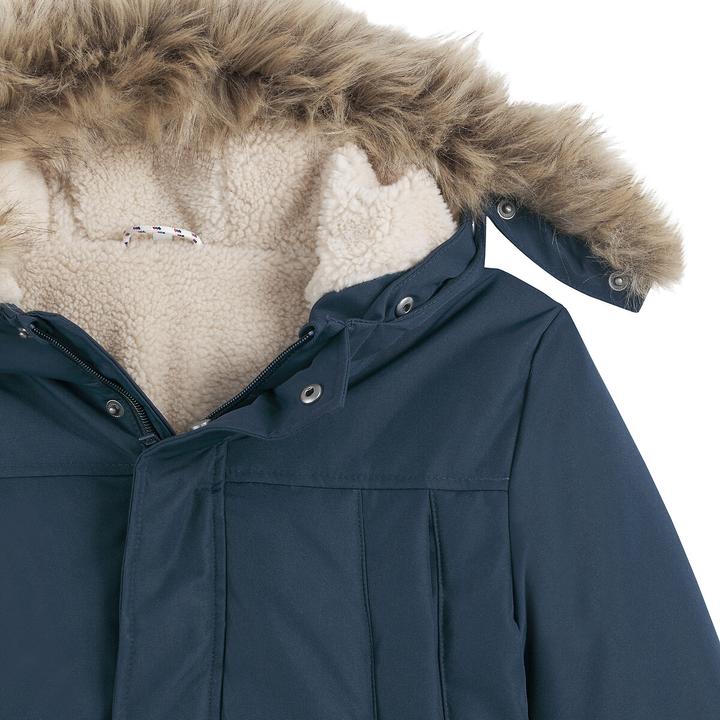 Actual product image La Redoute Collections Winter jacket with hood (98)