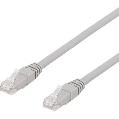 Deltaco TP-61AU - patchkabel - 1 m - g (U/UTP, CAT6a, 1 m), Netzwerkkabel