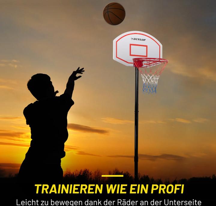 Produktbild Dunlop Basketballkorb mit Ständer, 165-205 cm