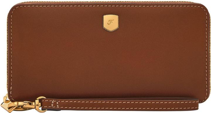 Fossil Continental Zip-Around Wallet with Multiple Card Slots and Bill Compartments