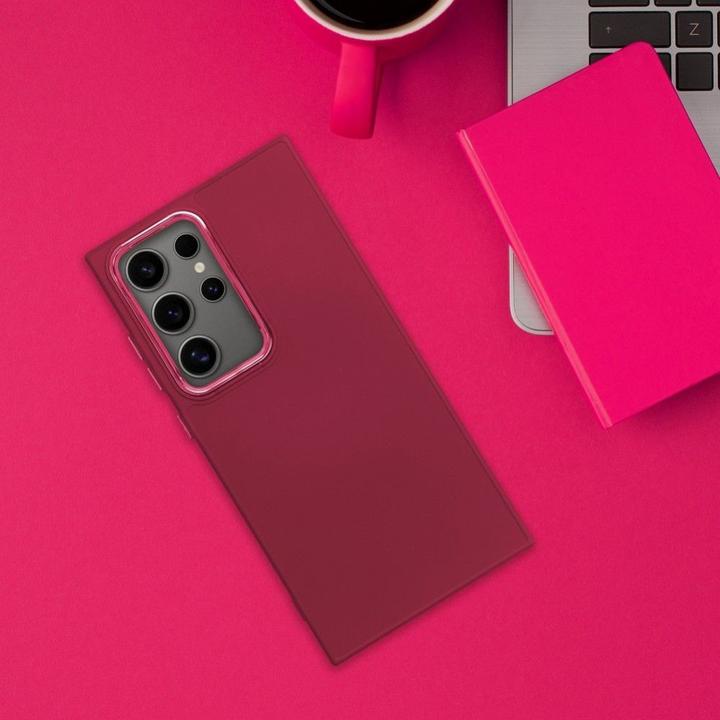 Produktbild OEM Back panel cover FRAME Case for SAMSUNG S25 magenta (Samsung Galaxy S25)