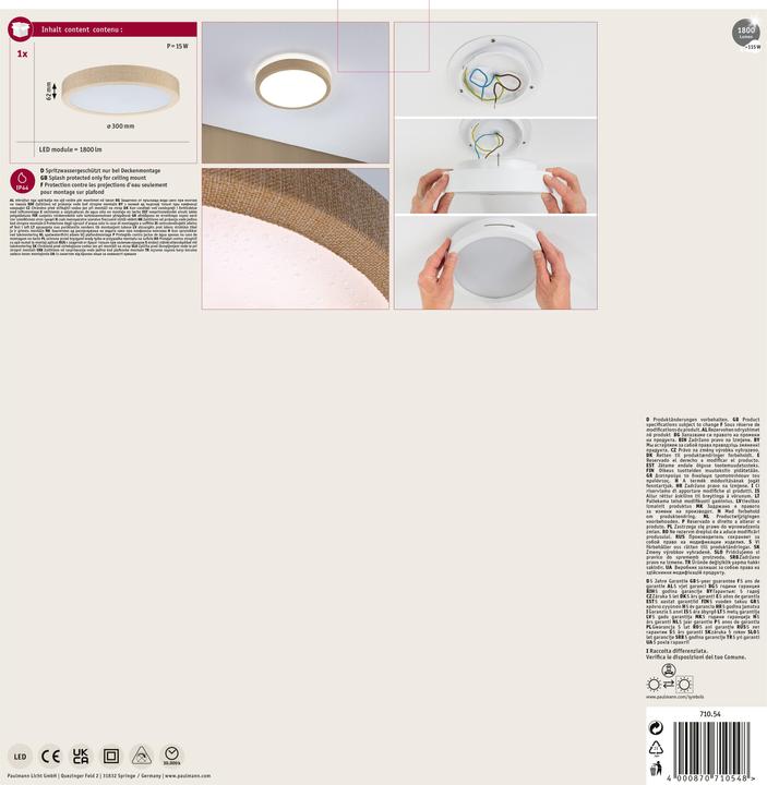 Image du produit Paulmann Cosara (1800 lm)