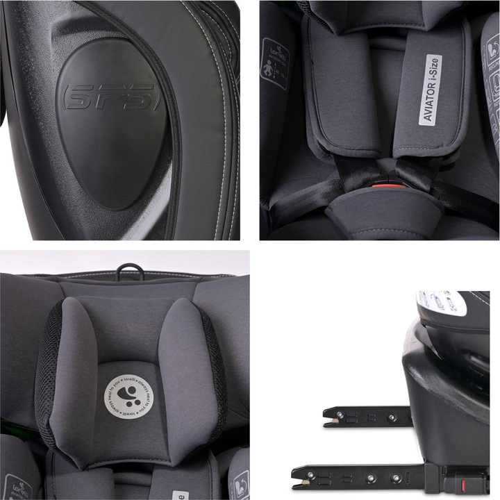 Produktbild Lorelli Kindersitz i-Size Aviator (Reboarder, Kindersitz, ECE R129/i-Size Norm)