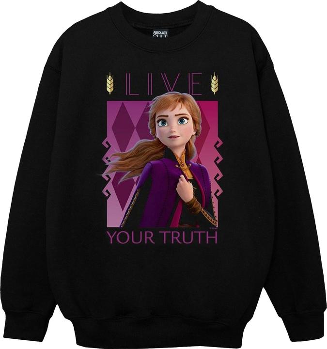 Image du produit Disney - Sweat FROZEN ANNA LIVE YOUR TRUTH - Garçon (152, 158)
