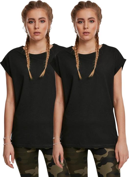 Image du produit Urban Classics Ladies Extended Shoulder Tee 2-Pack - 6524 (M)