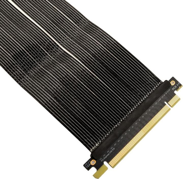 Productafbeelding Ssupd Riser lintkabel - PCIe 4.0, 430 mm, zwart