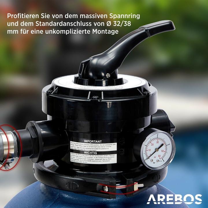 Produktbild Arebos Sandfilteranlage