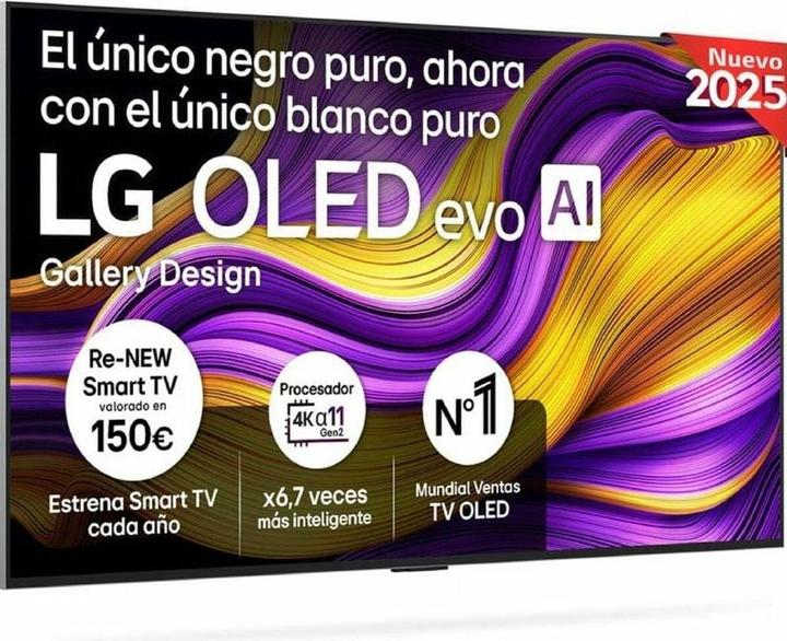 Produktbild LG OLED55G58LW (55", G5, OLED, 4K, 2025)