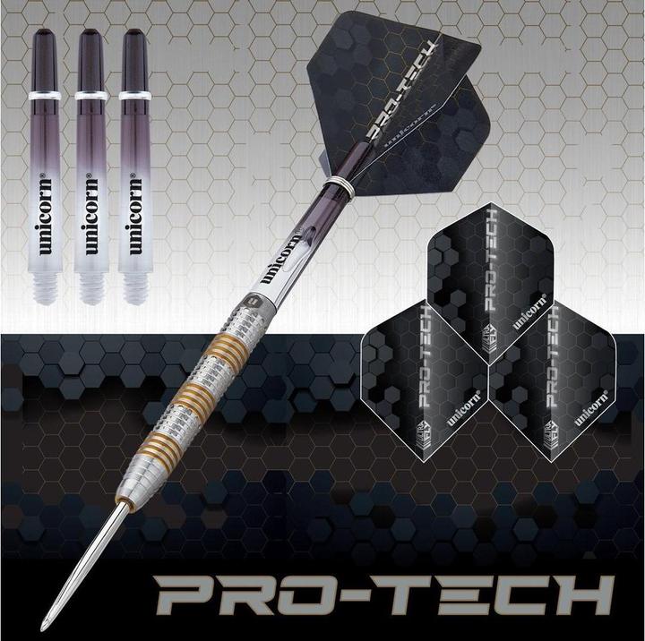 Actual product image Unicorn Pro-Tech Style 3 Steel Darts (23 g)