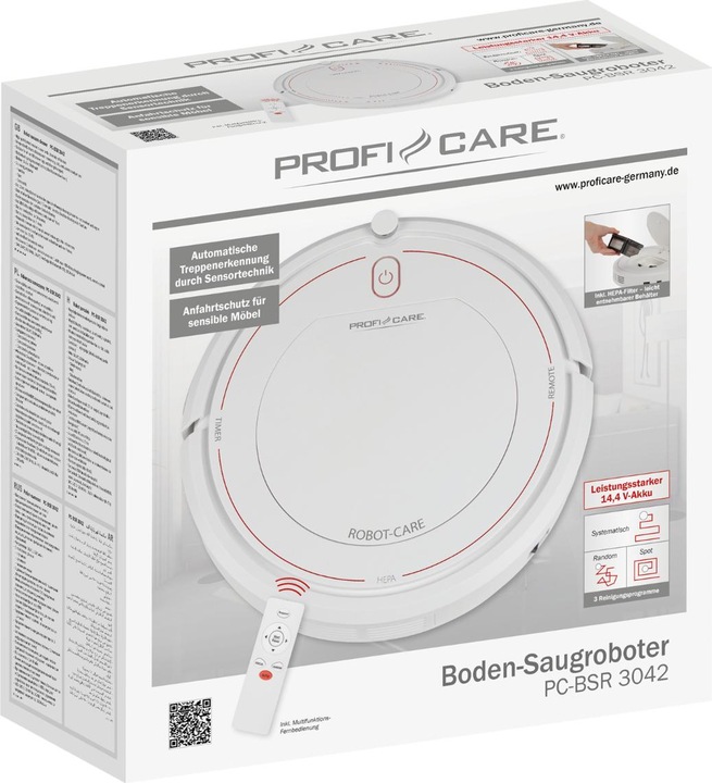 Actual product image Profi-Care ProfiCare PC BSR 3042 (Robot vacuum)