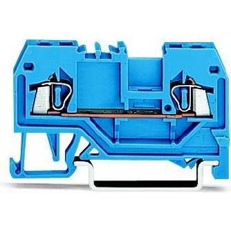 Wago Durchgangsklemme, Elektronikzubehör + Gehäuse, Blau