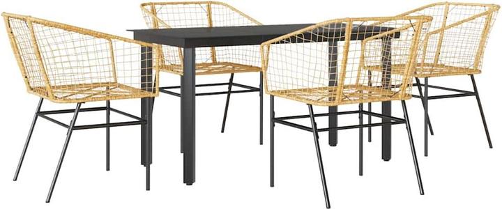 Produktbild vidaXL Garten Essgruppe (140 x 70 x 74 cm)