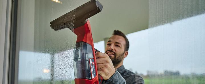 Productafbeelding Einhell Accu raamstofzuiger " BRILLIANTO " 18V Power X-Change solo unit