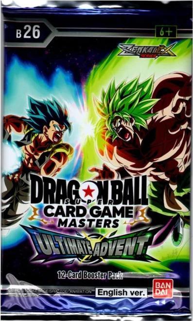 Actual product image Dragon Ball Ultimate Advent Booster B26 EN (English, Booster display)