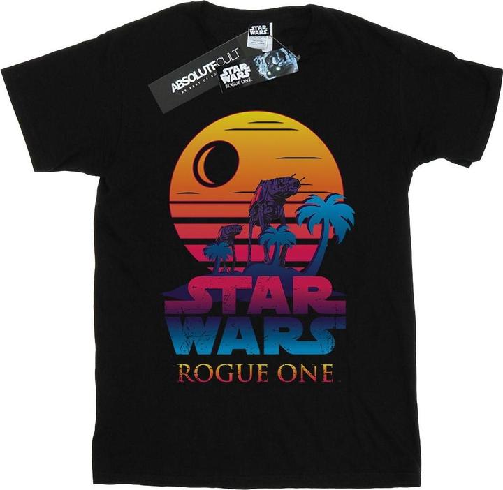 Immagine prodotto Star Wars Rogue One Logo Sunset Maglietta Uomo (M)