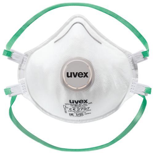 Uvex Safety, Atemschutzmaske, Formmaske uvex silv-Air c 2310 planet FFP3 (FFP3, 15 x)