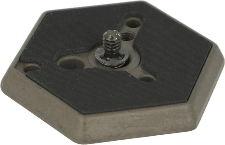 Actual product image Manfrotto 030-14, quick release plate 1/4" (Tripod quick-release plate)