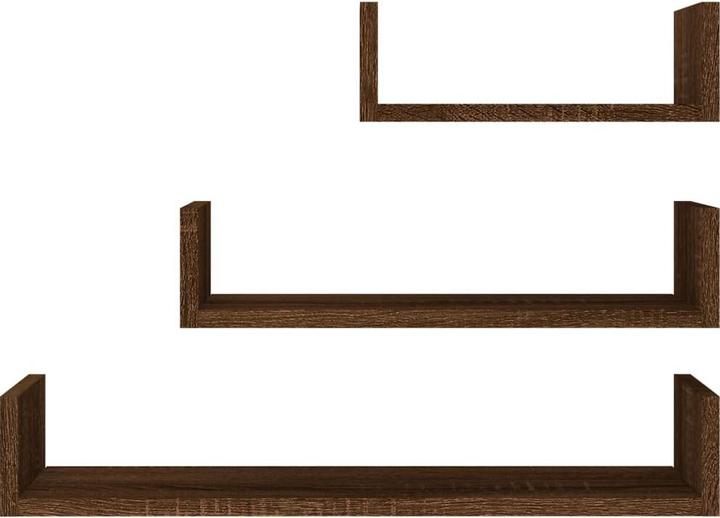 Produktbild VidaXL Venyamin (60 x 15 x 10 cm, 45 x 15 x 10 cm, 30 x 15 x 10 cm)
