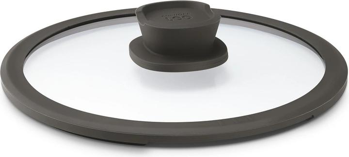 Produktbild BergHoff Pfannendeckel Leo Stone+ 24 cm, Schwarz, Materialtyp: Glas (24 cm, Glas)