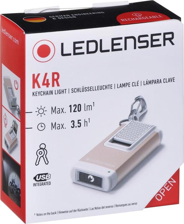 Produktbild Ledlenser K4R Schlsselanhnger (5.20 cm, 120 lm)
