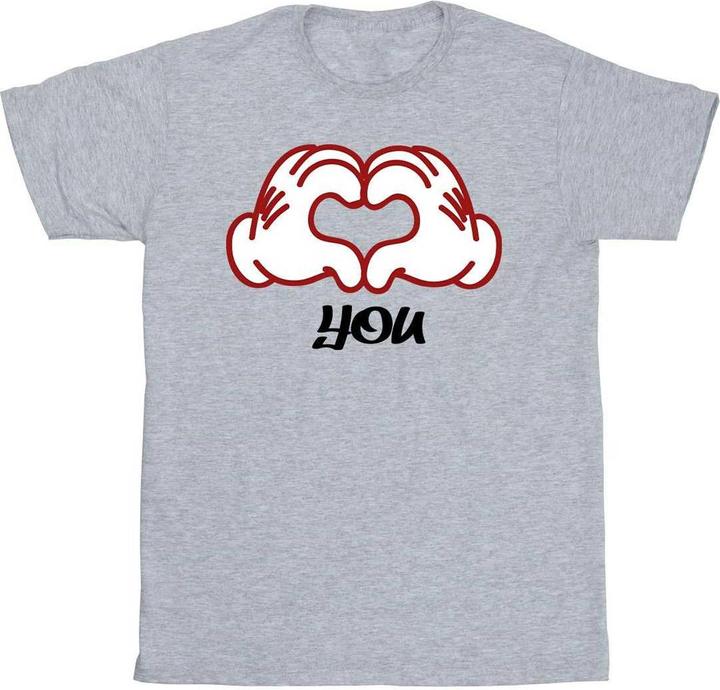 Produktbild Disney Mickey Mouse Love You Hands TShirt (5XL)