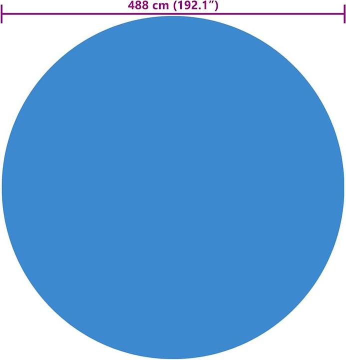 Actual product image vidaXL Poolabdeckung