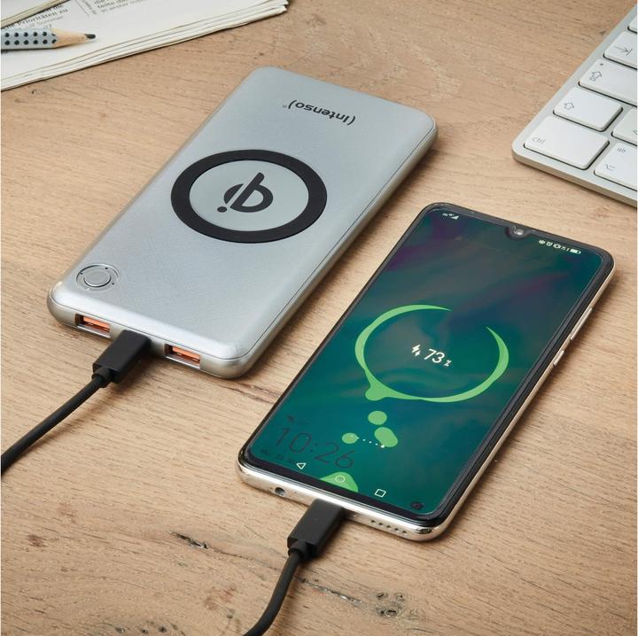 Productafbeelding Intenso Inductiebank (10000 mAh, 10 W, 37 Wh)