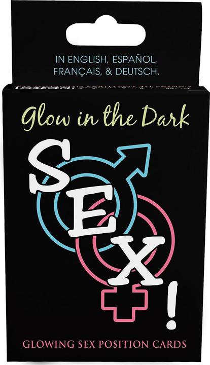 Produktbild Kheper Games Glow-in-the-Dark Sex! Cards (Kartenspiel, Deutsch, Französisch, Englisch)