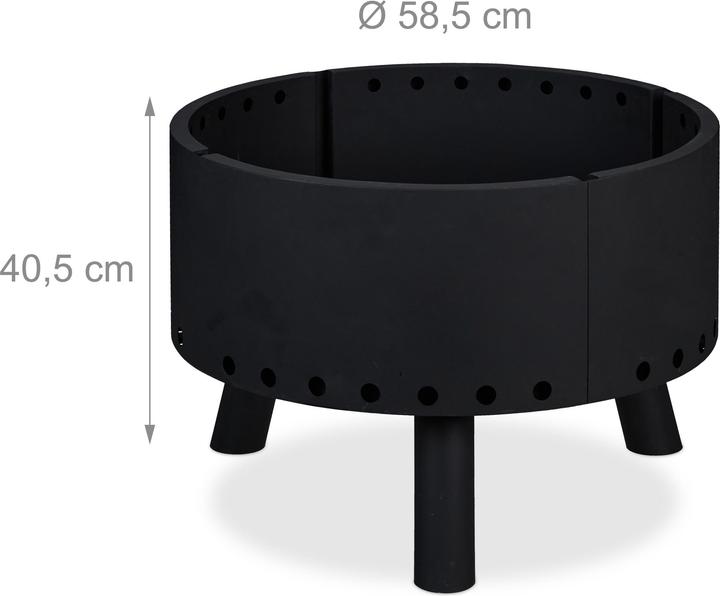 Actual product image Relaxdays Fire bowl (58.50 cm)