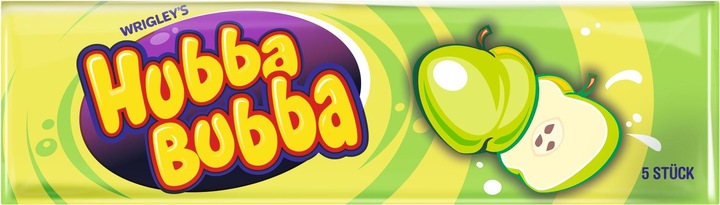 Actual product image Hubba Bubba Apple (5 pcs., 35 g)