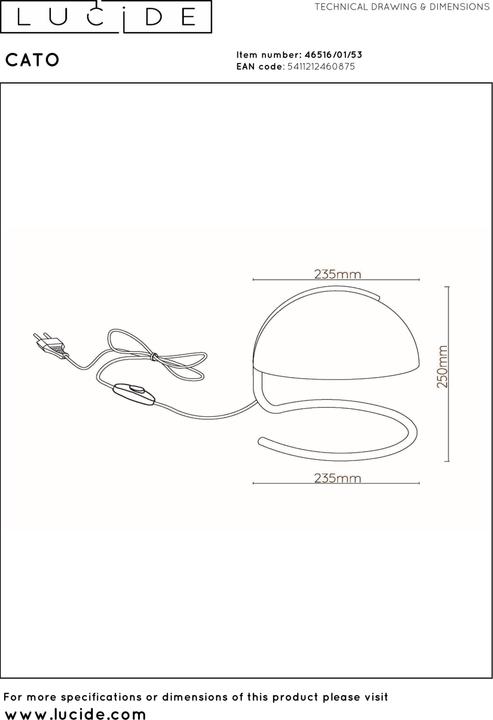 Actual product image Lucide Table lamps (E27)