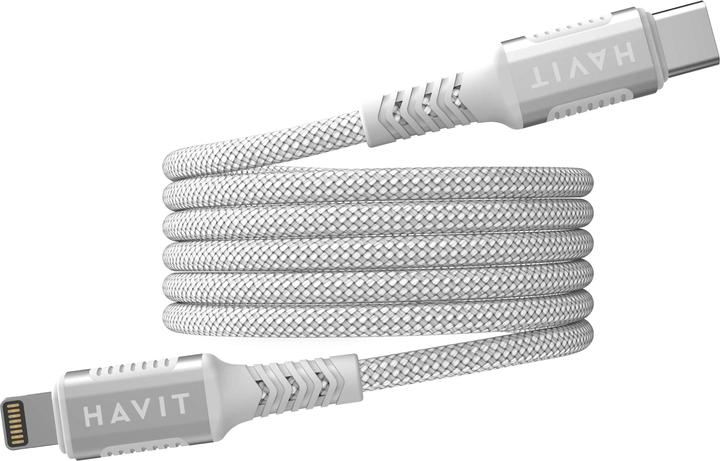Havit Kabel magnetisch USB Type C-Lightning (1 m, USB 3.2 Gen 1)