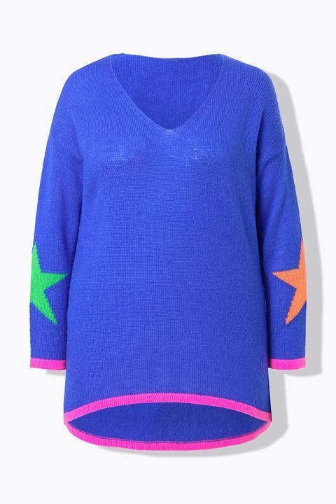 Produktbild Angel of Style Pullover, Loose Fit, Neon Rückenstern (58)