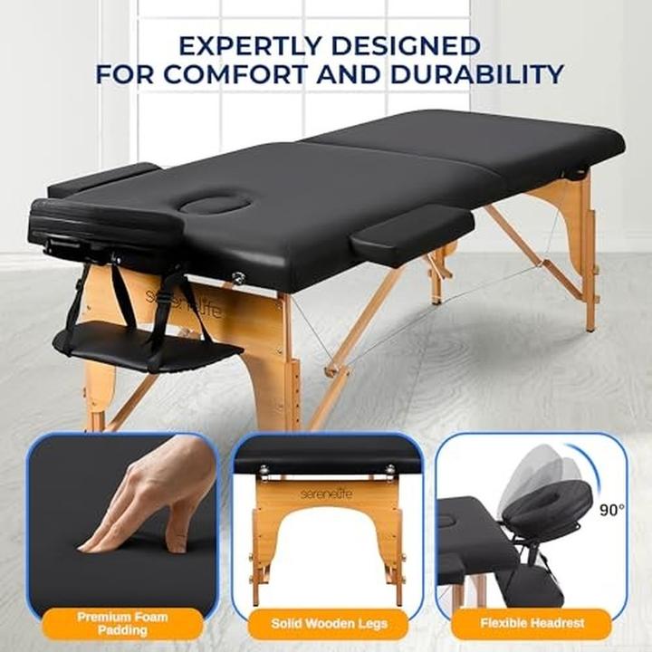 Image du produit SereneLife Table de Massage Portable