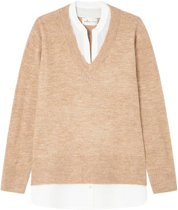 Produktbild Springfield jersei dames, Karamel, L (L)
